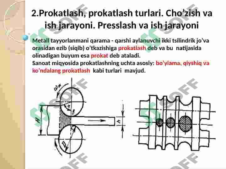 Metallarni bosim bilan ishlash 4