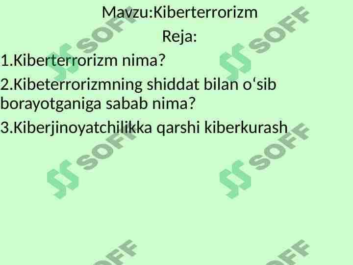 Kiberterrorizm