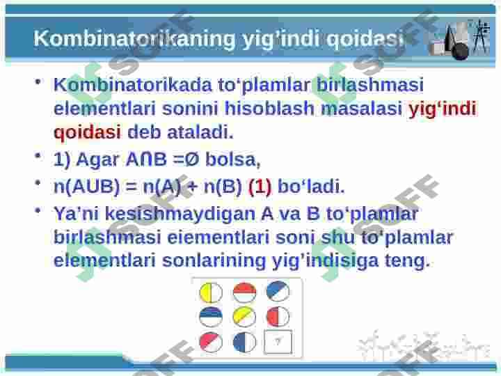 Kombinatorika elementlari 6