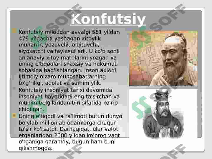 Konfutsiylik ta’limoti 3