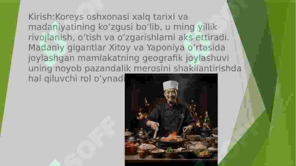 Koreys oshxonasi 4