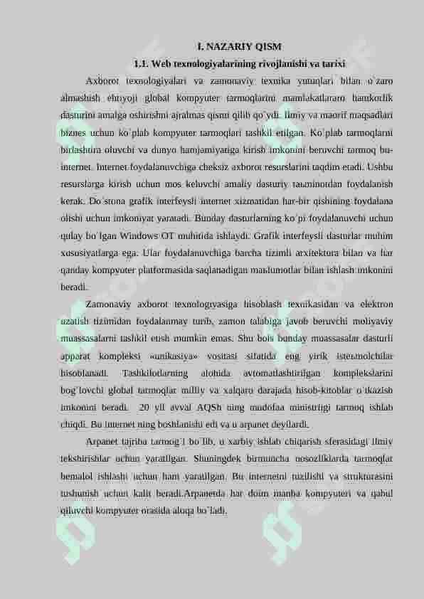 UMUMIY O’RTA TA’LIM MAKTABINING WEB SAYTINI YARATISH 4