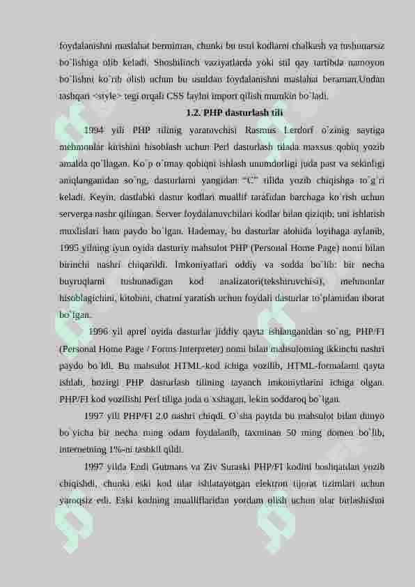 UMUMIY O’RTA TA’LIM MAKTABINING WEB SAYTINI YARATISH 6