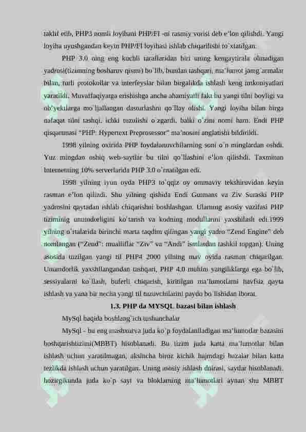 UMUMIY O’RTA TA’LIM MAKTABINING WEB SAYTINI YARATISH 7
