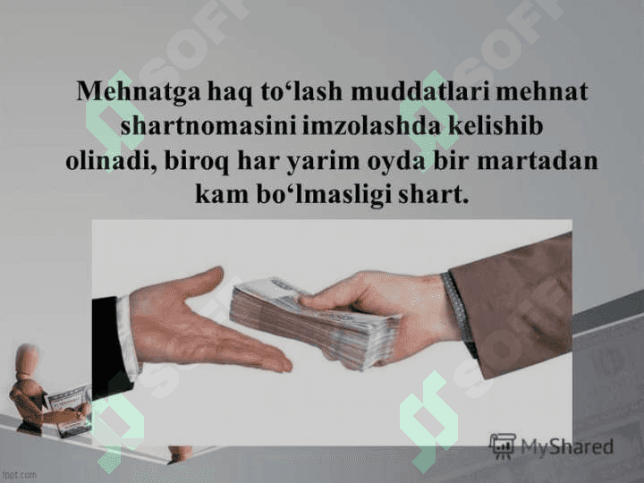 Mehnatga haq to'lash va intizom 6