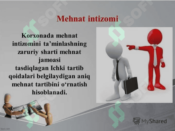 Mehnatga haq to'lash va intizom 7