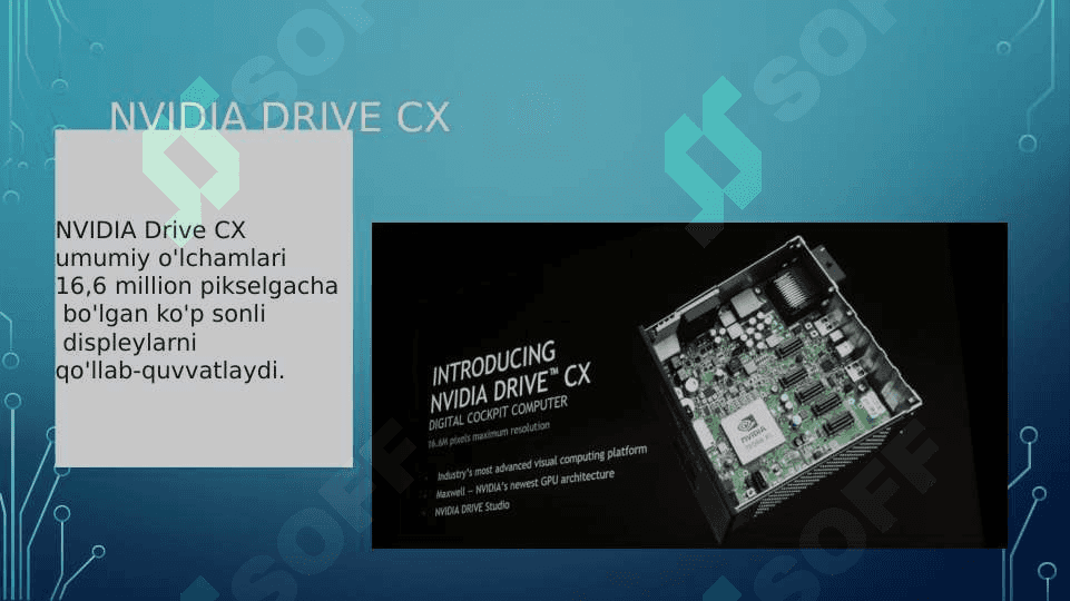 Nvidia Drive cx 3