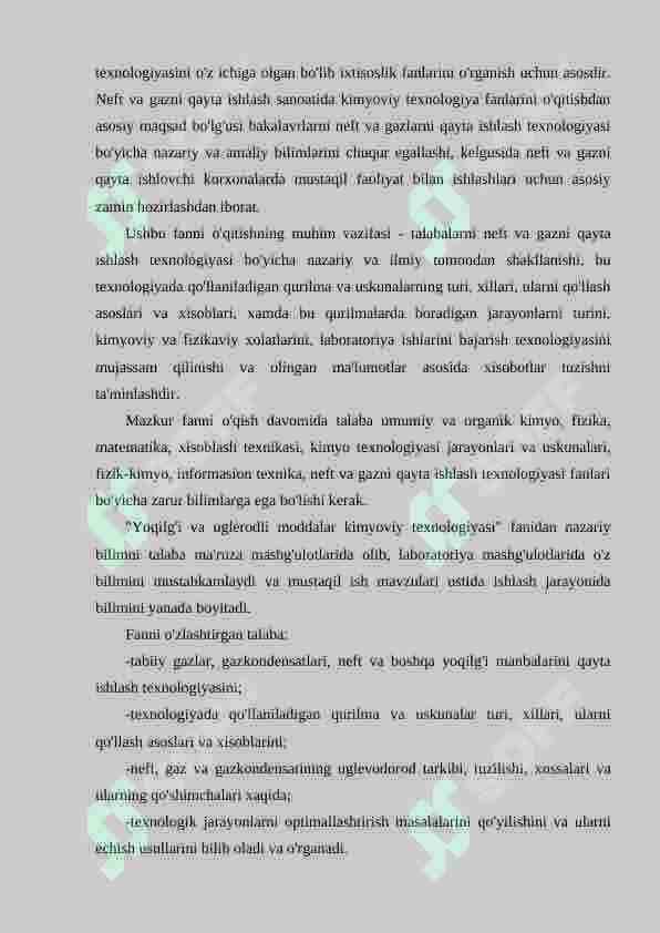 Neft. Neft kimyosi 3