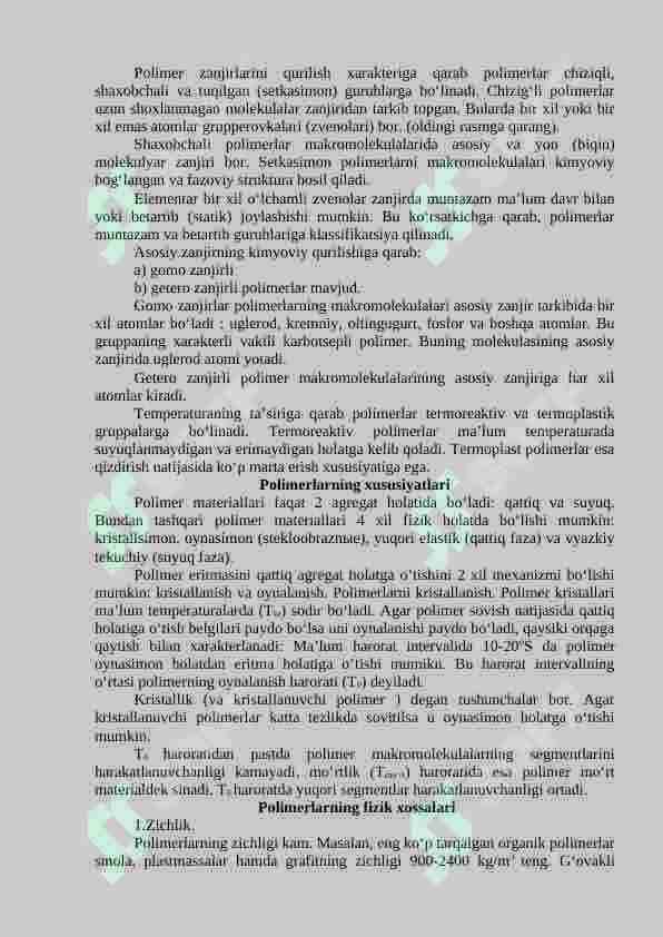 Zamonaviy Polimer materiallari. 5