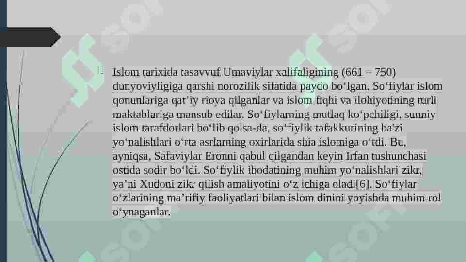 Sufizm va tasavvuf 4