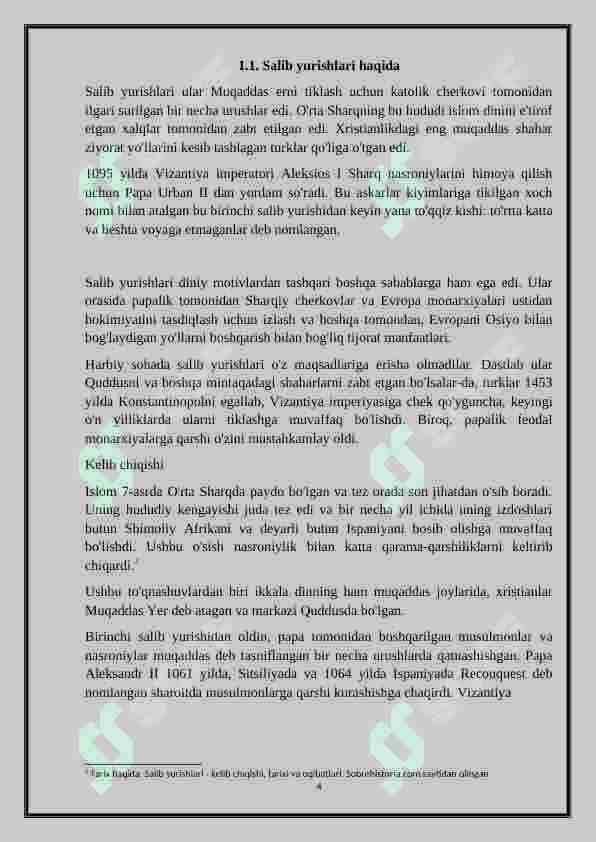 Salib yurishlari 4