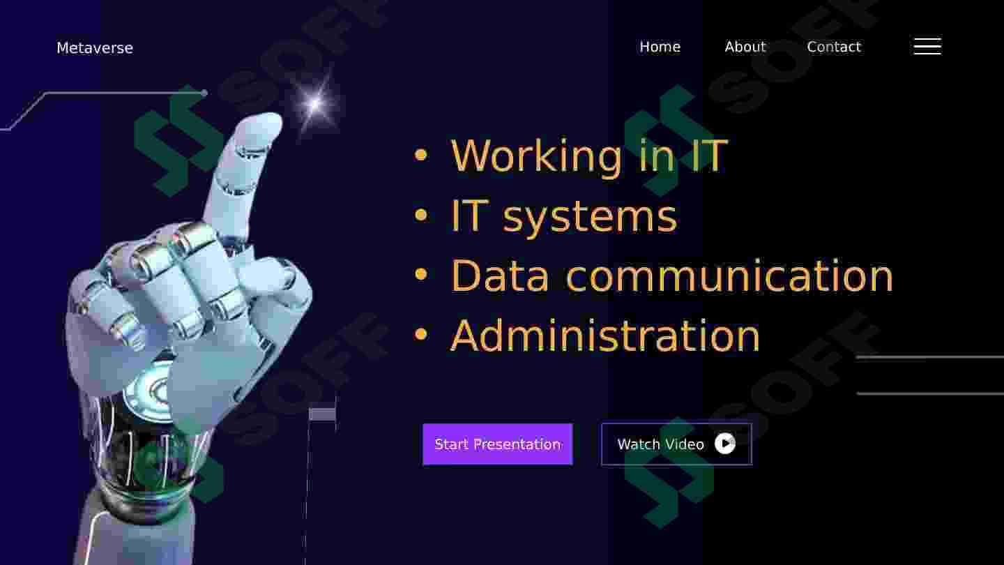 Working in IT IT systems Data communication Administration 2