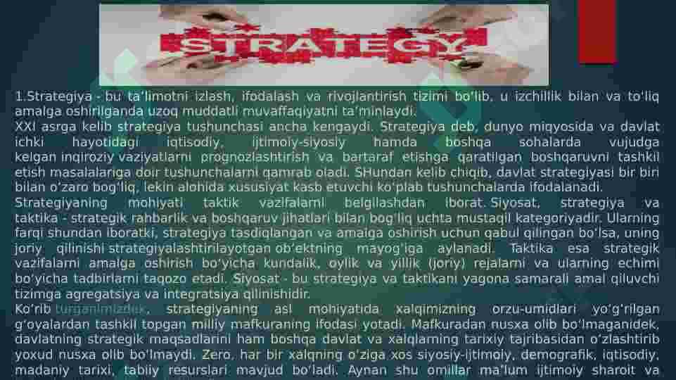 Strategik marketing 3