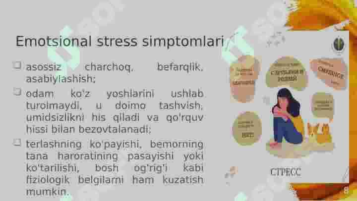 Stress. Psixologik stress 8