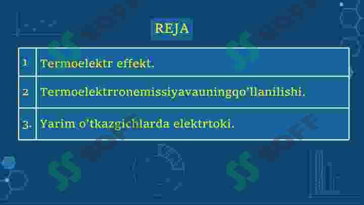 Termoelektrik hodisalar 2