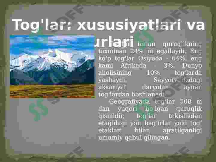 Tog'lar 2