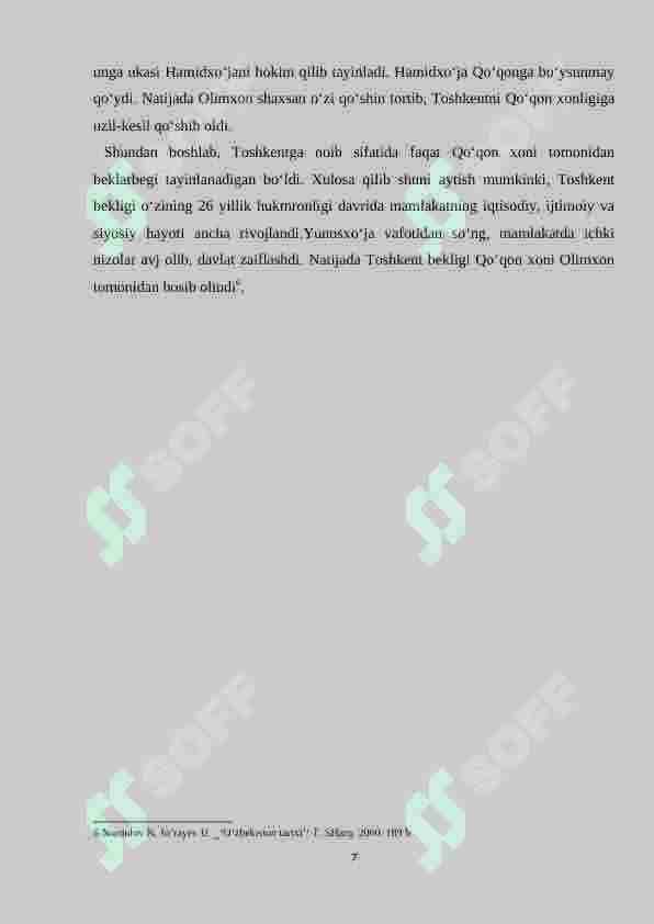 Toshkent bekligi 7