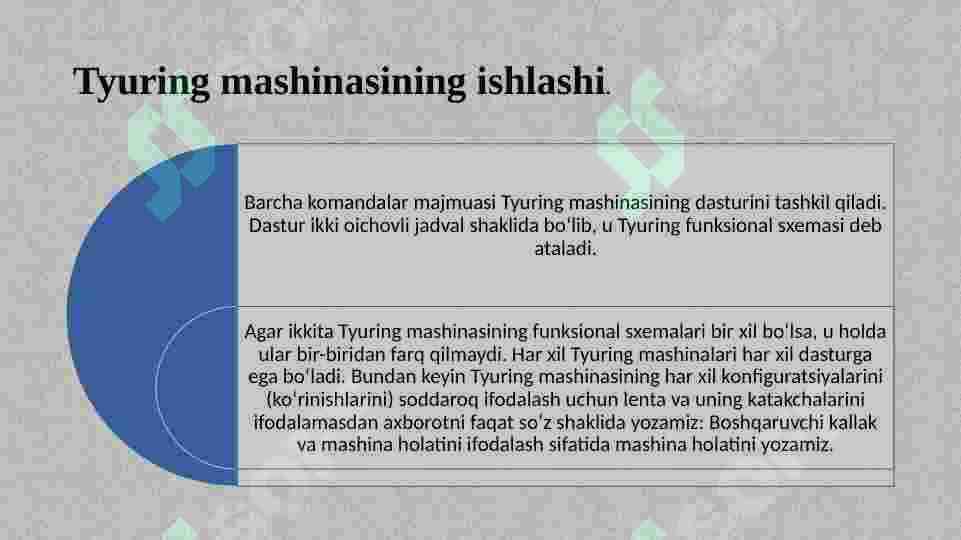 Tyuring masjinasi 3