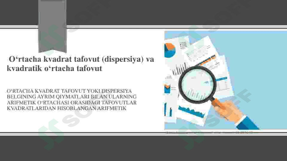 Variatsiya Ko'rsatkichlari 6