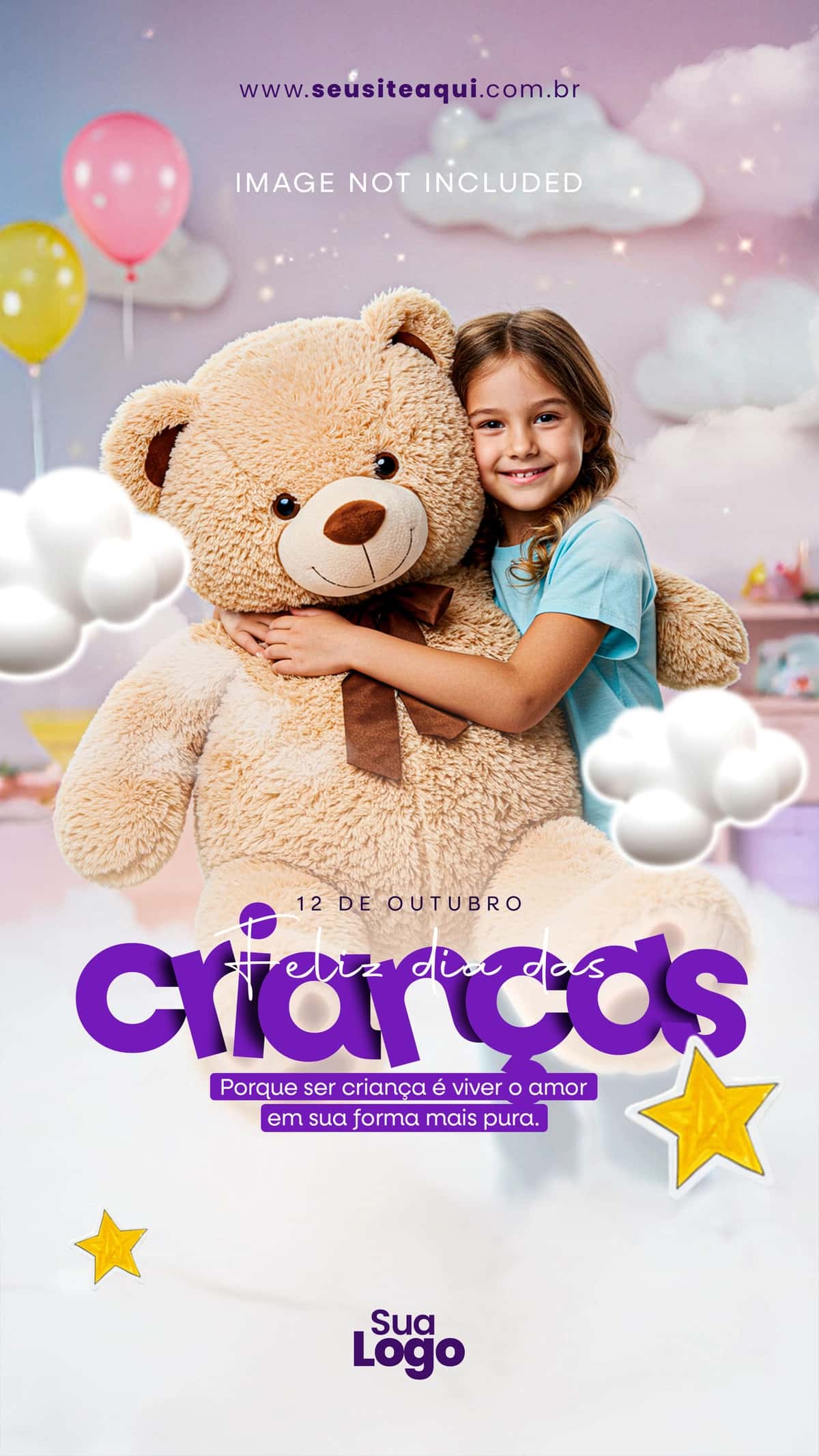 Bolalar kuni bayrami plakati | Childrens day celebration poster 1