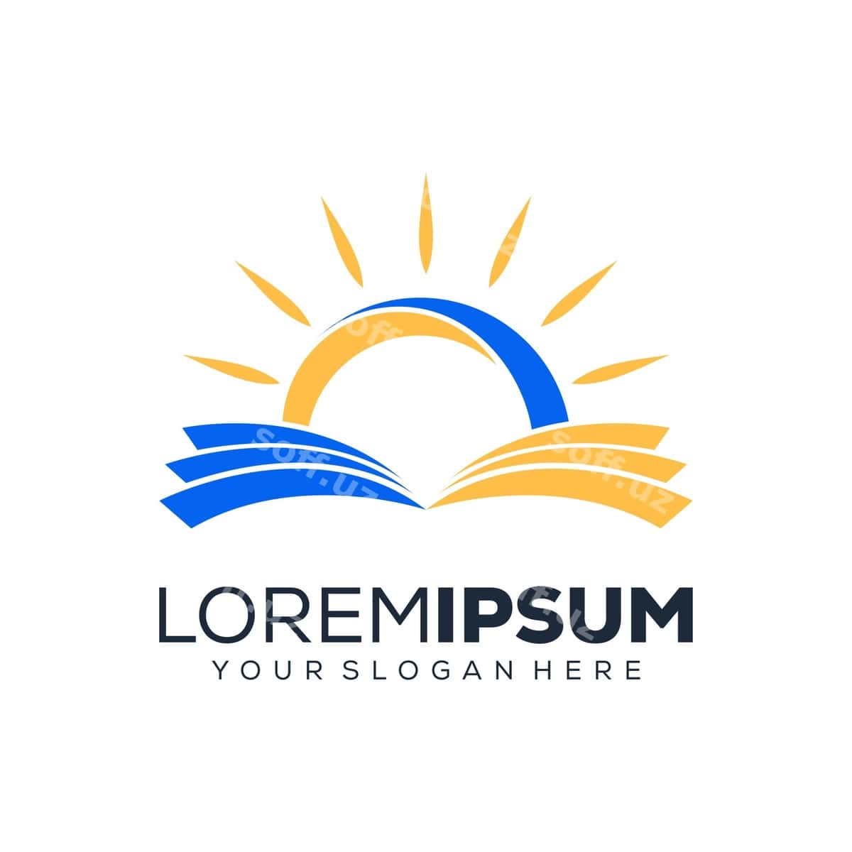 Abstrakt ta'lim logotipi dizayni | Abstract education logo design 1
