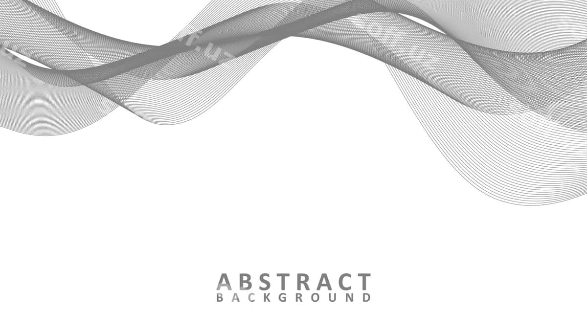 Abstrakt kulrang oq to'lqalar fon | Abstract grey white waves background 1