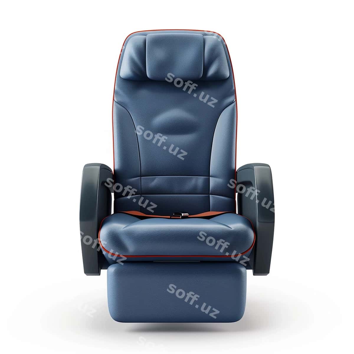 Samolyot o'rnagi ajraltirilgan oq fonda | Airplane seat isolated white background 1