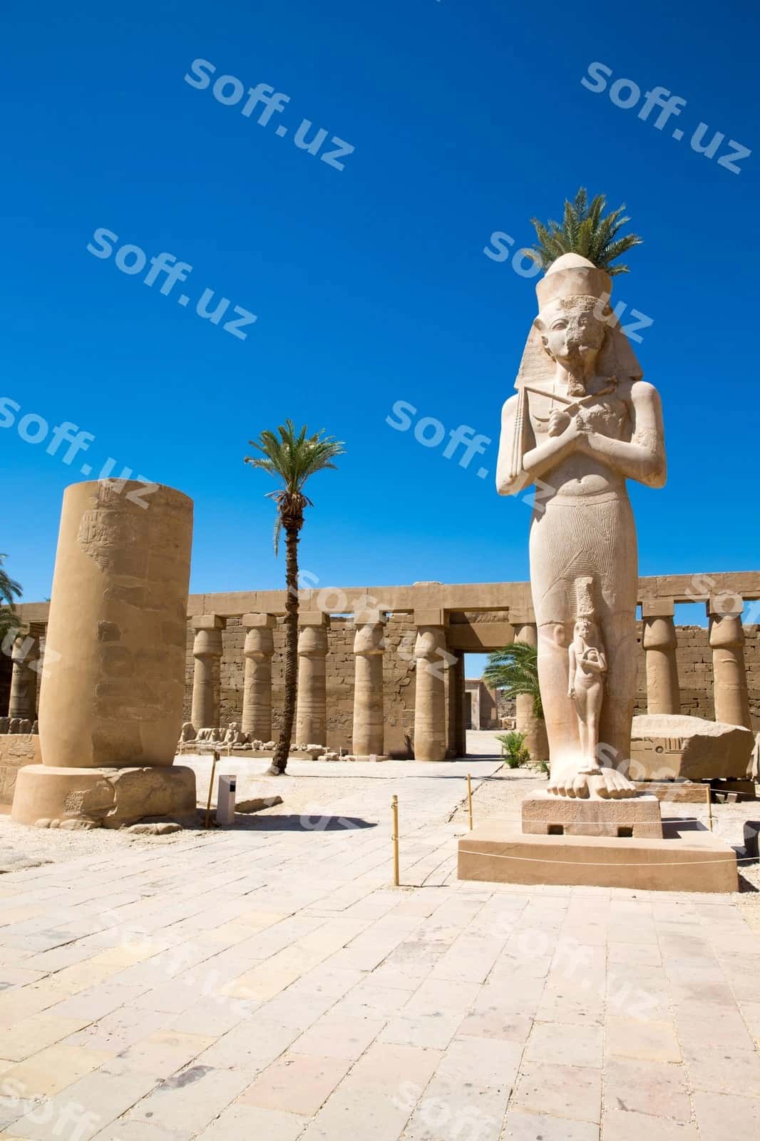 Qadimiy binolar, Karnak templi, Egitpt | Ancient ruins karnak temple egypt 1