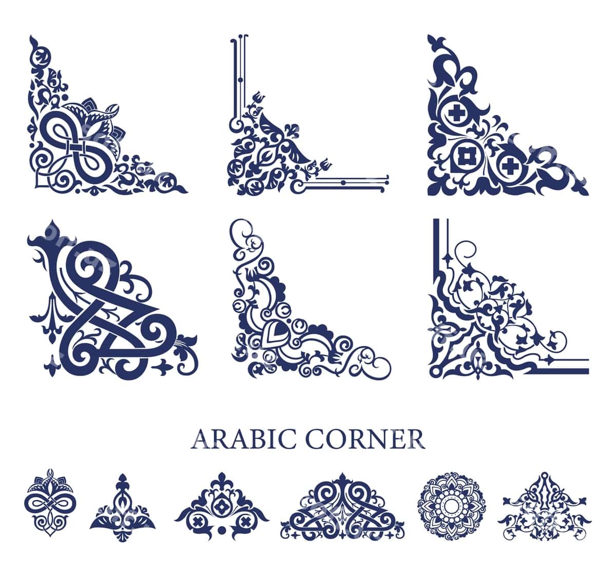 Arab burchak dizayni | Arabic corner design 1