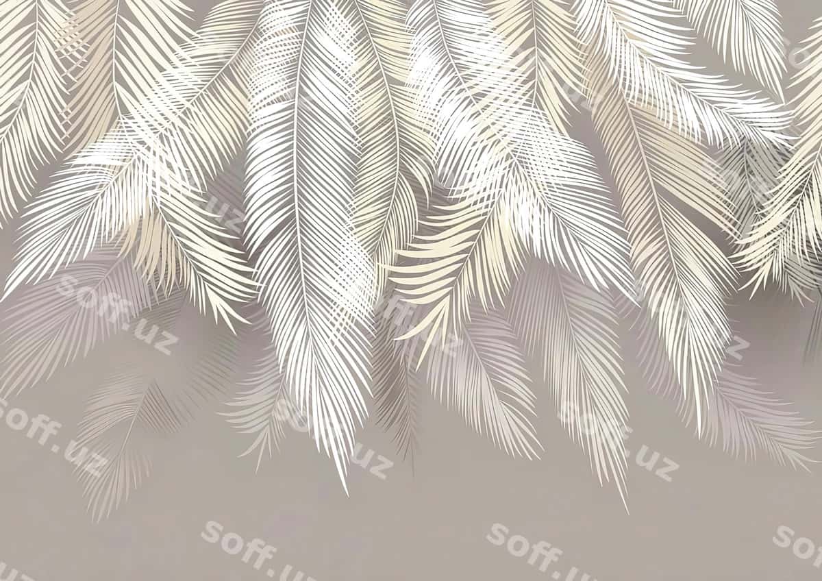 Orqa fon tekstura parampa palm yaproqlari | Background texture wallpaper palm leaves 1