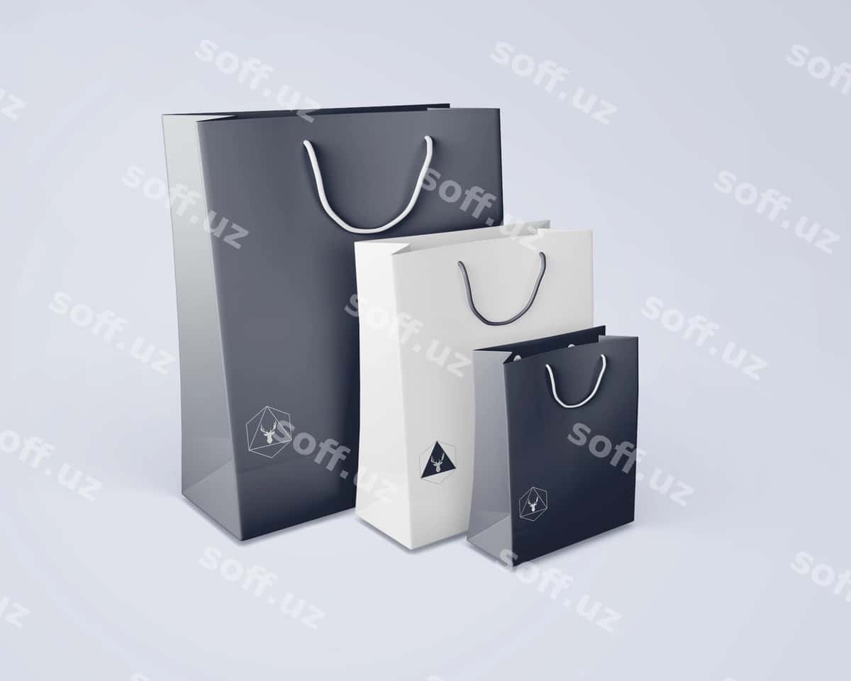 Bog' mockup brending | Bag mockup merchandising 1