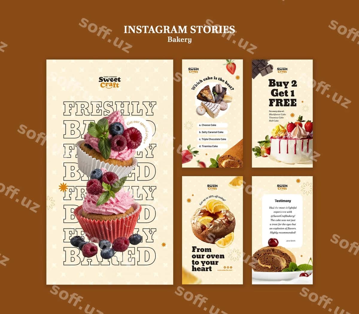 Pechenya shabloni dizayni | Bakery template design 1