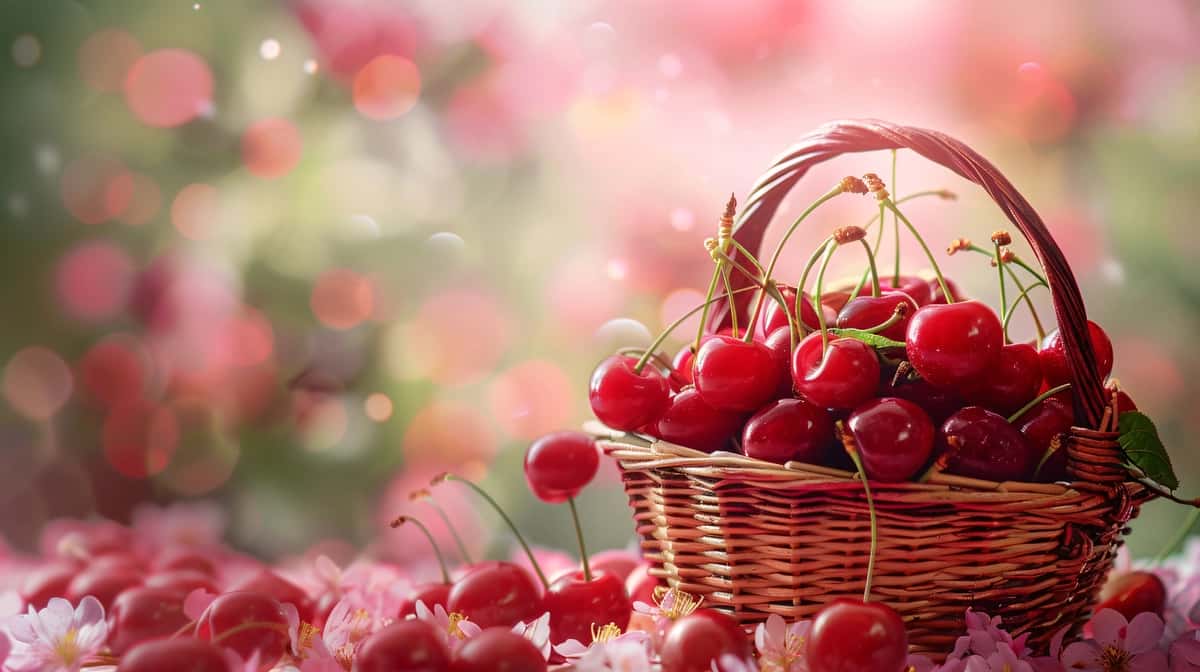 Savat to'la gilosli gilos | Basket cherries with basket full cherries 1
