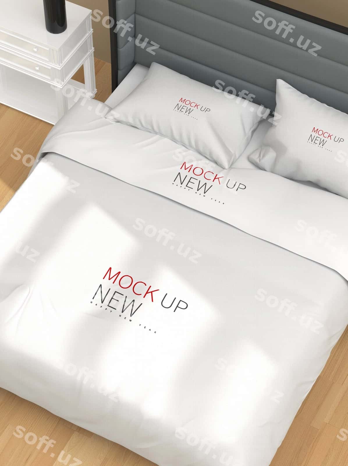 Yotoq namunasi | Bed mockup 1