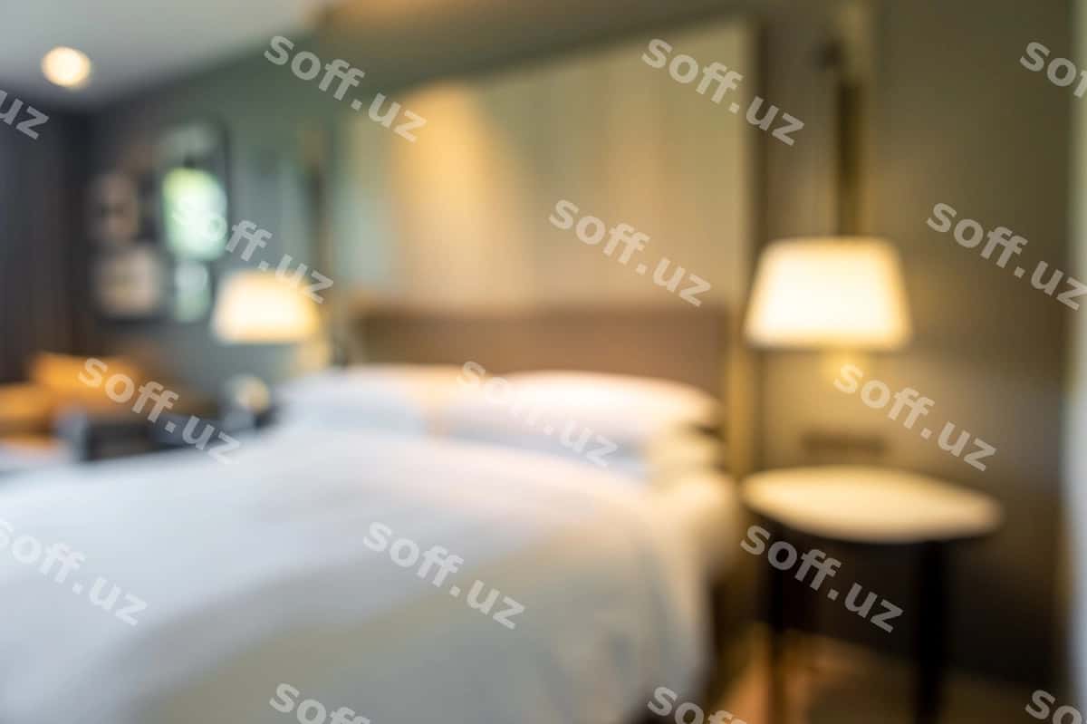 Noaniq uy xonasi ichki | Blurred bedroom interior 1