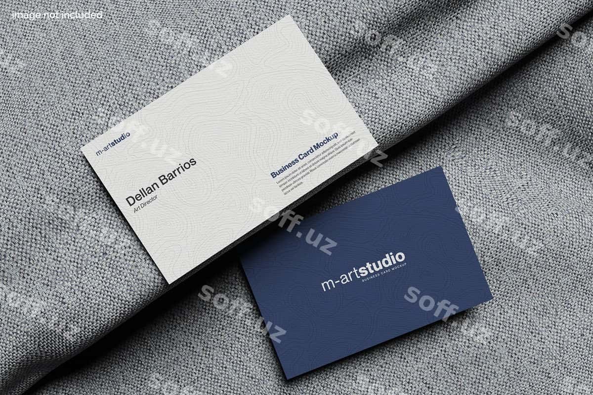 Vizitka maketi | Business card mockup 1