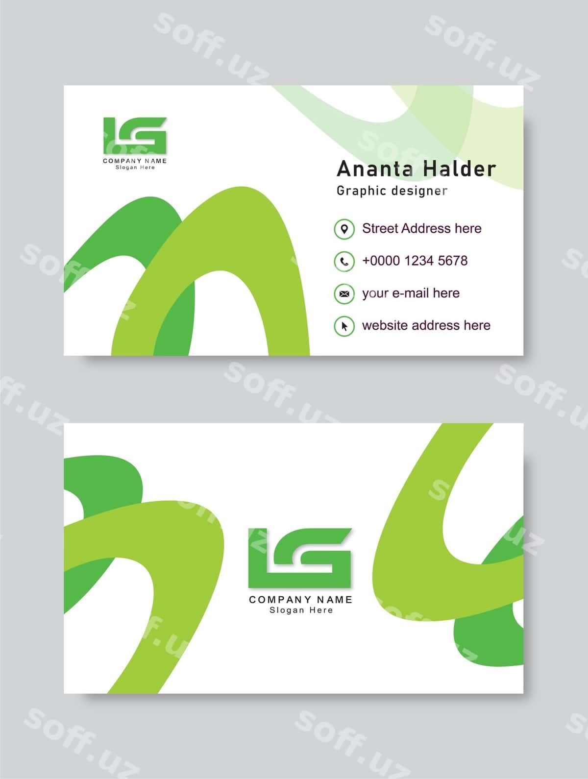 Biznes karta | Business card 1
