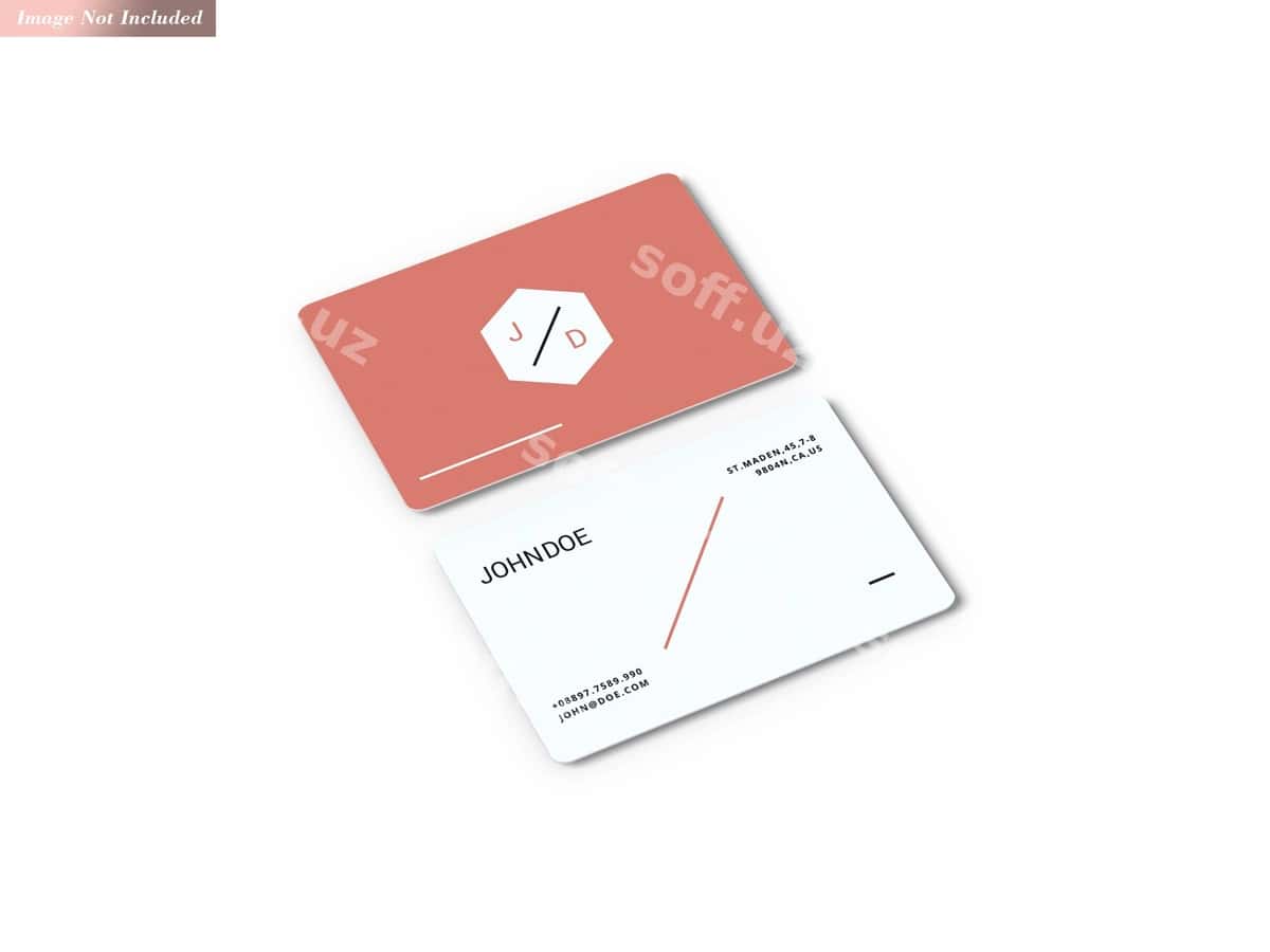 Biznes kartalari mockup | Business cards mockup 1