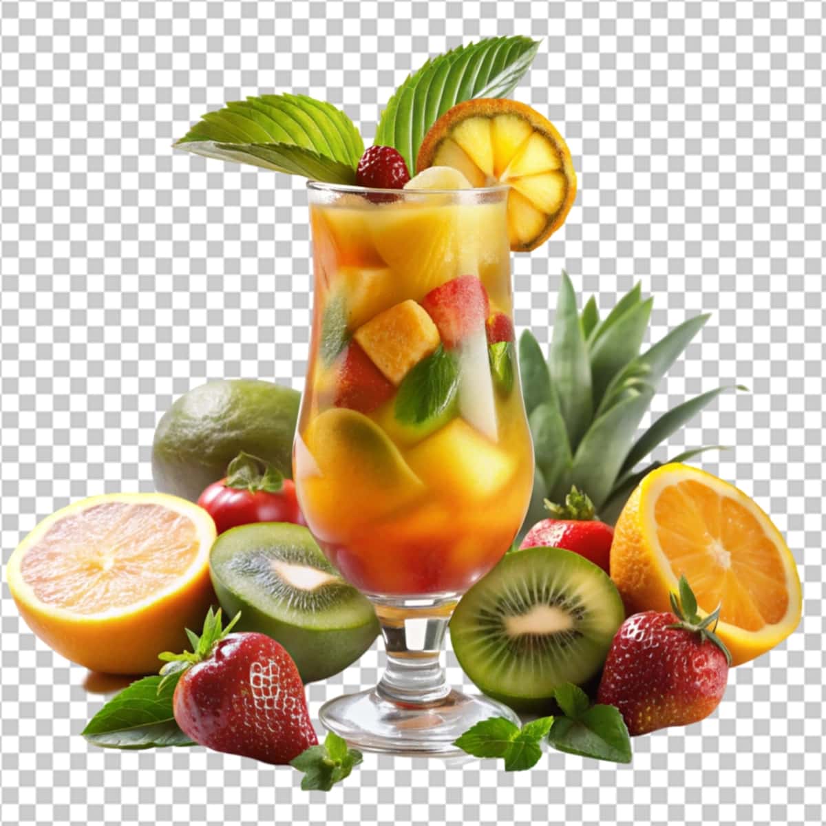 Aralash meva sharbati png | Mixed fruit juice png 1