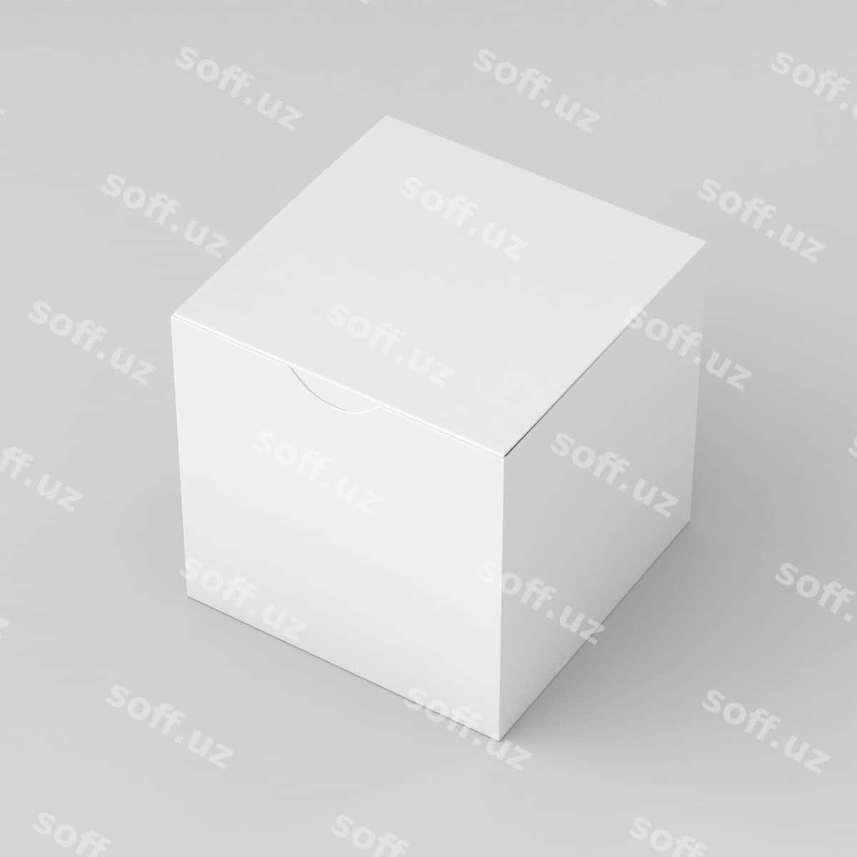 Qog'ozlangan saqlash kartoni mockup | Cardboard storage box mock up 1