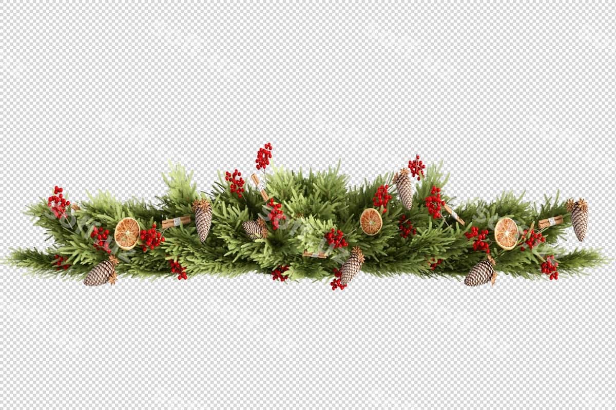 Rojdestvo garlandi to'plami | Christmas wreath collection 1