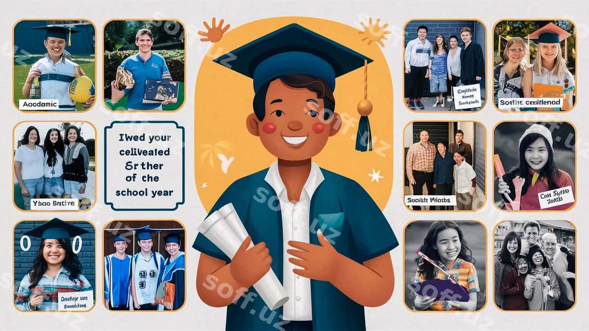 Kollej rasmlari bitiruvchi diplomasi | Collage images graduate diploma 1