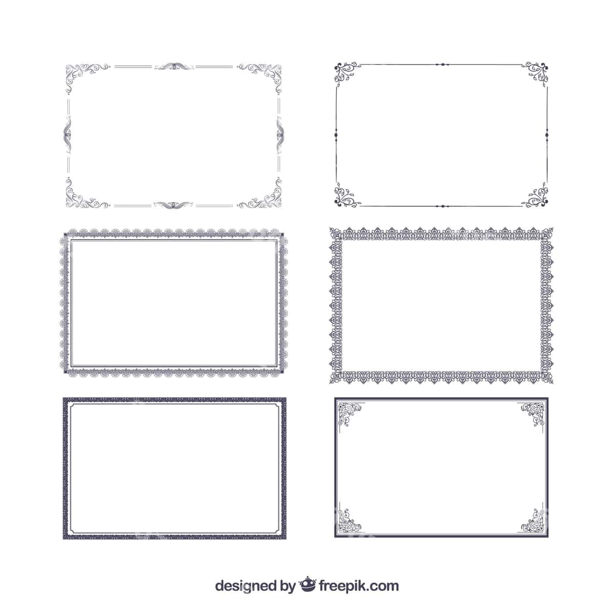 Majmua sertifikat ramkalar | Collection certificate frames 1