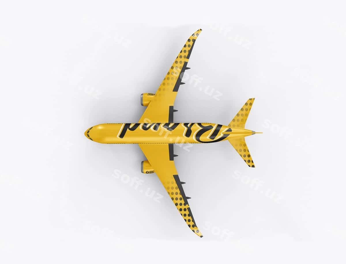 Tijorat samolyot modeli | Comercial aircraft mockup 1