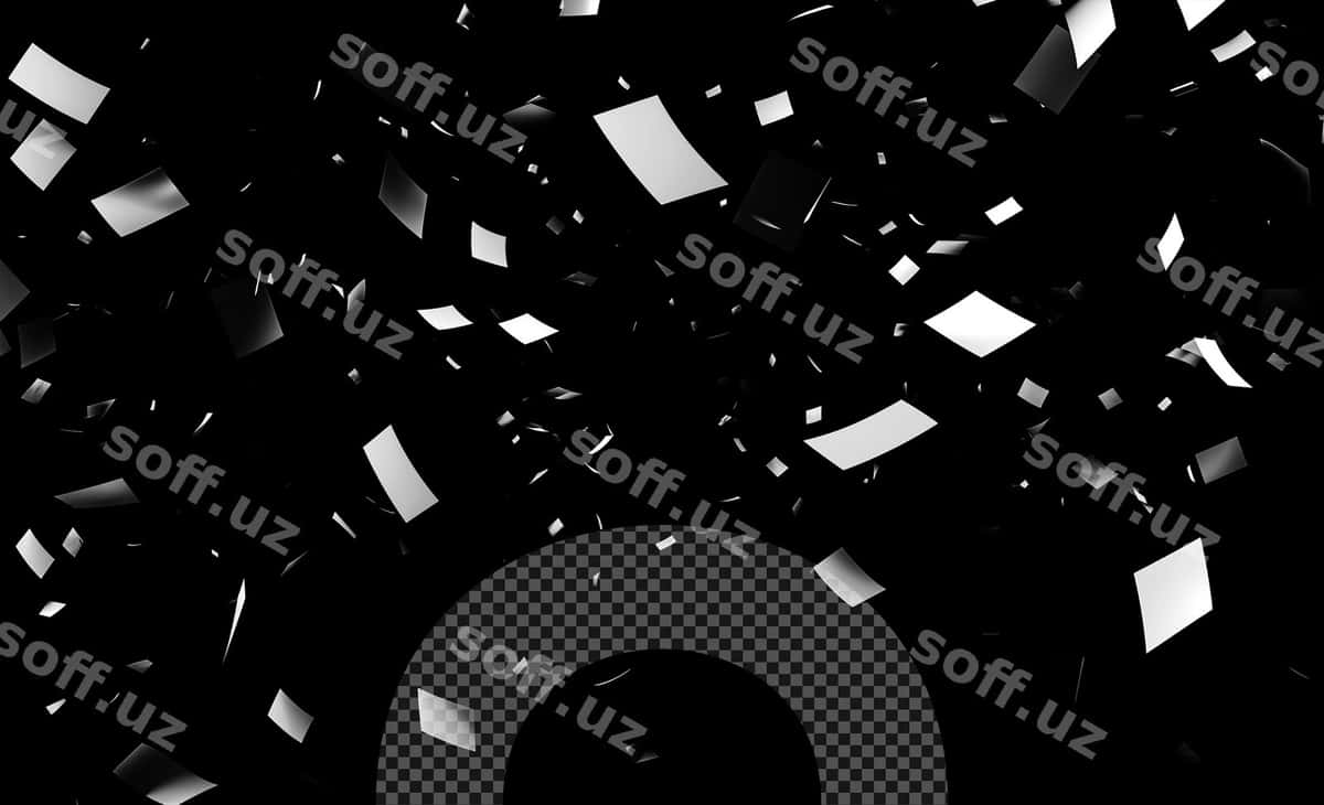 Konfeti bayrami fonida | Confetti celebration background 1