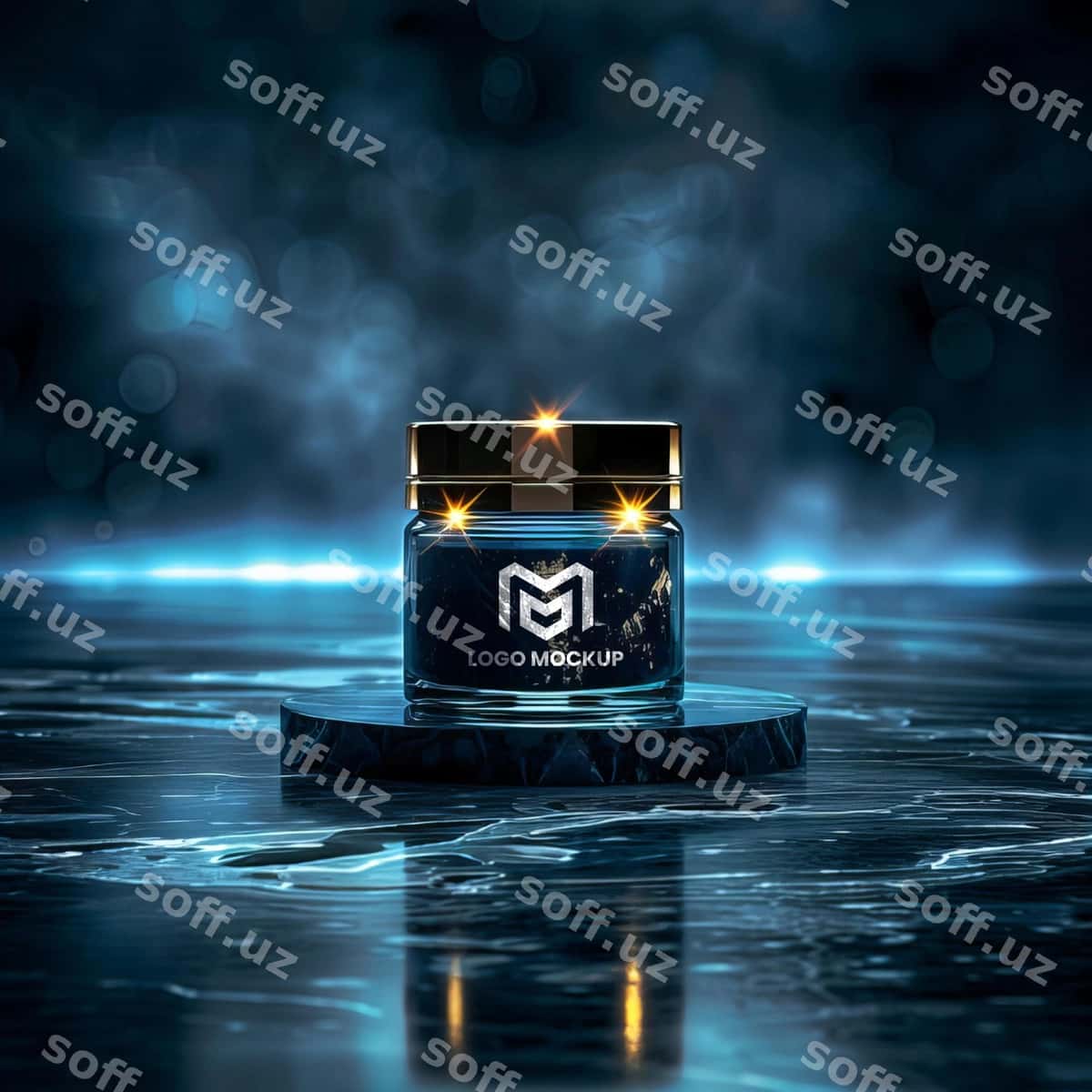 Kosmetika mahsulot namunasi | Cosmetics product mockup 1