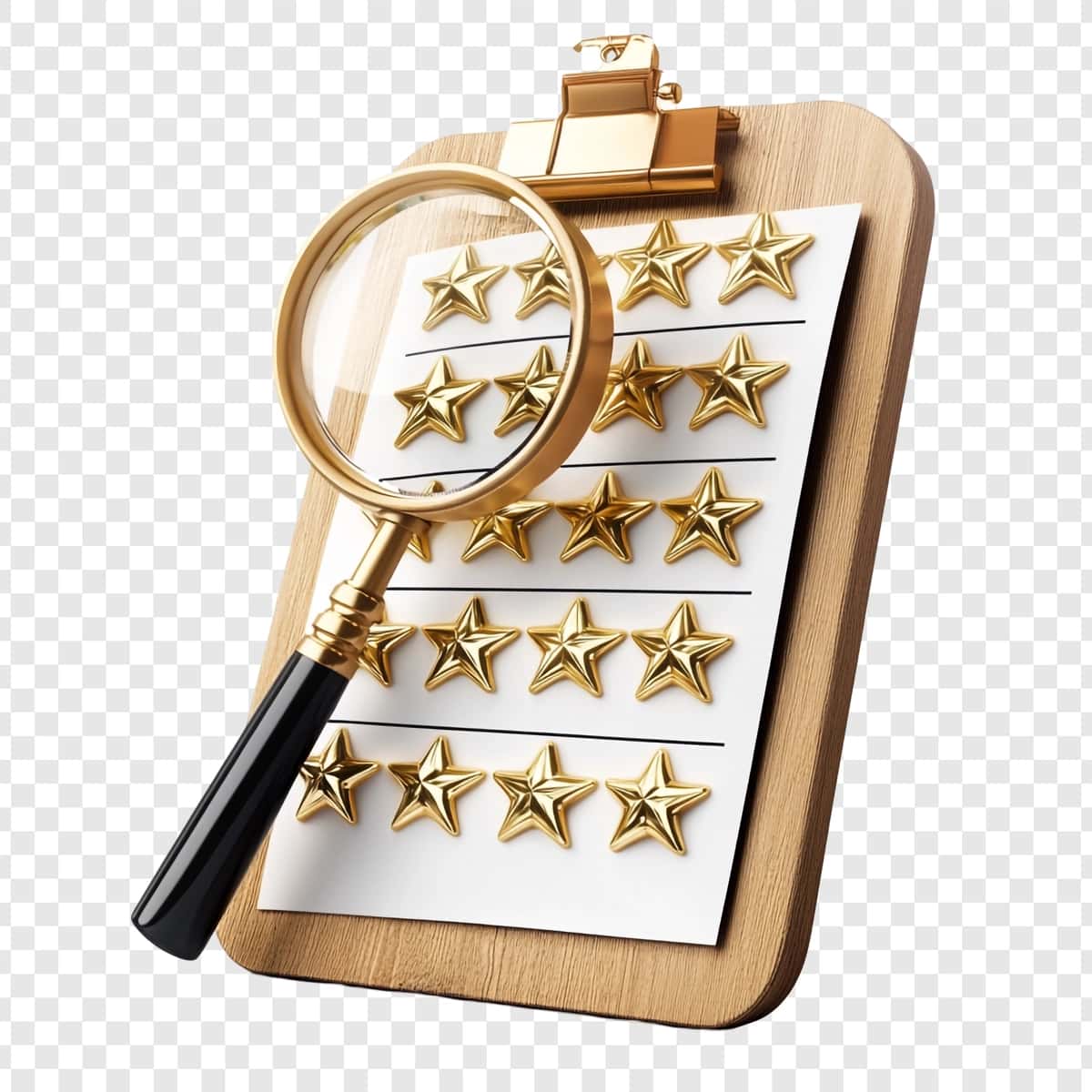 Besh yulduzli kattalashtiruvchi oyna | Magnifying glass five stars 1