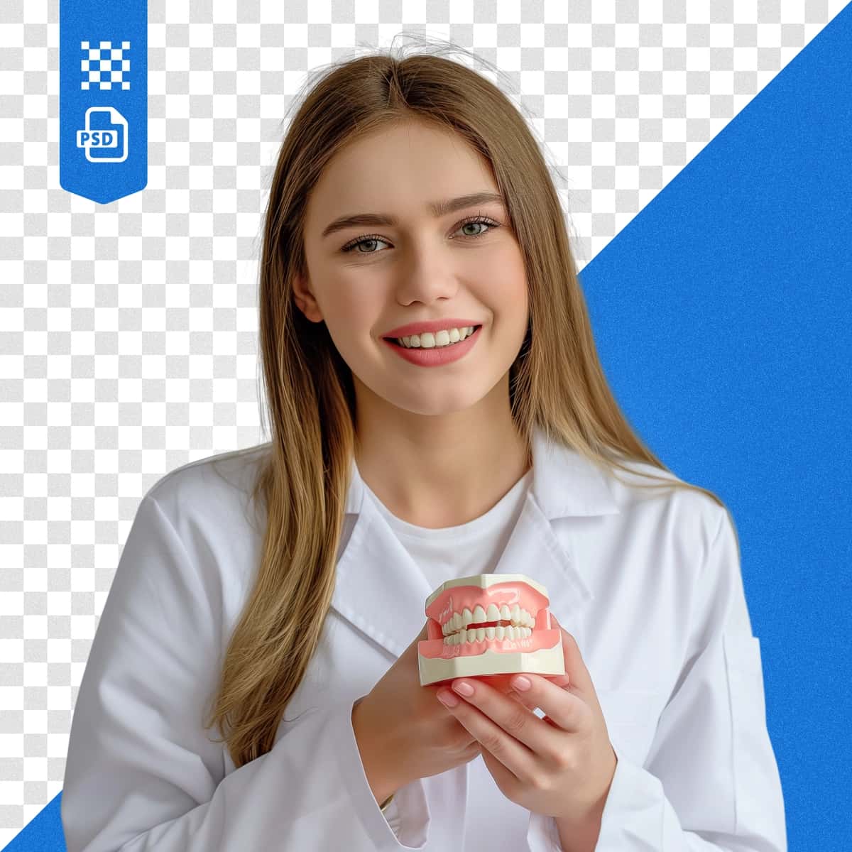 Foto stomatolog shaffof fon | Photo dentist transparent background 1