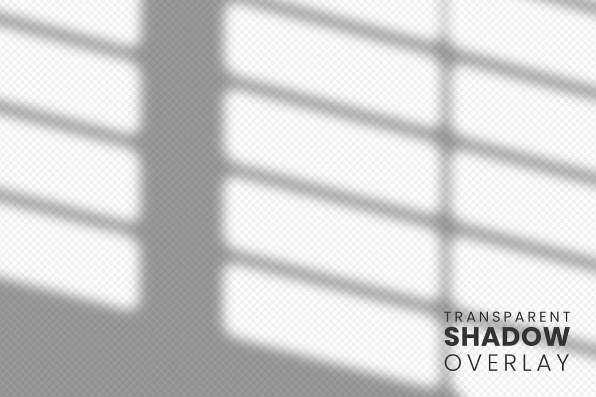 Shaffof deraza soyasi qoplamasi shabloni | Transparent window shadow overlay template 1