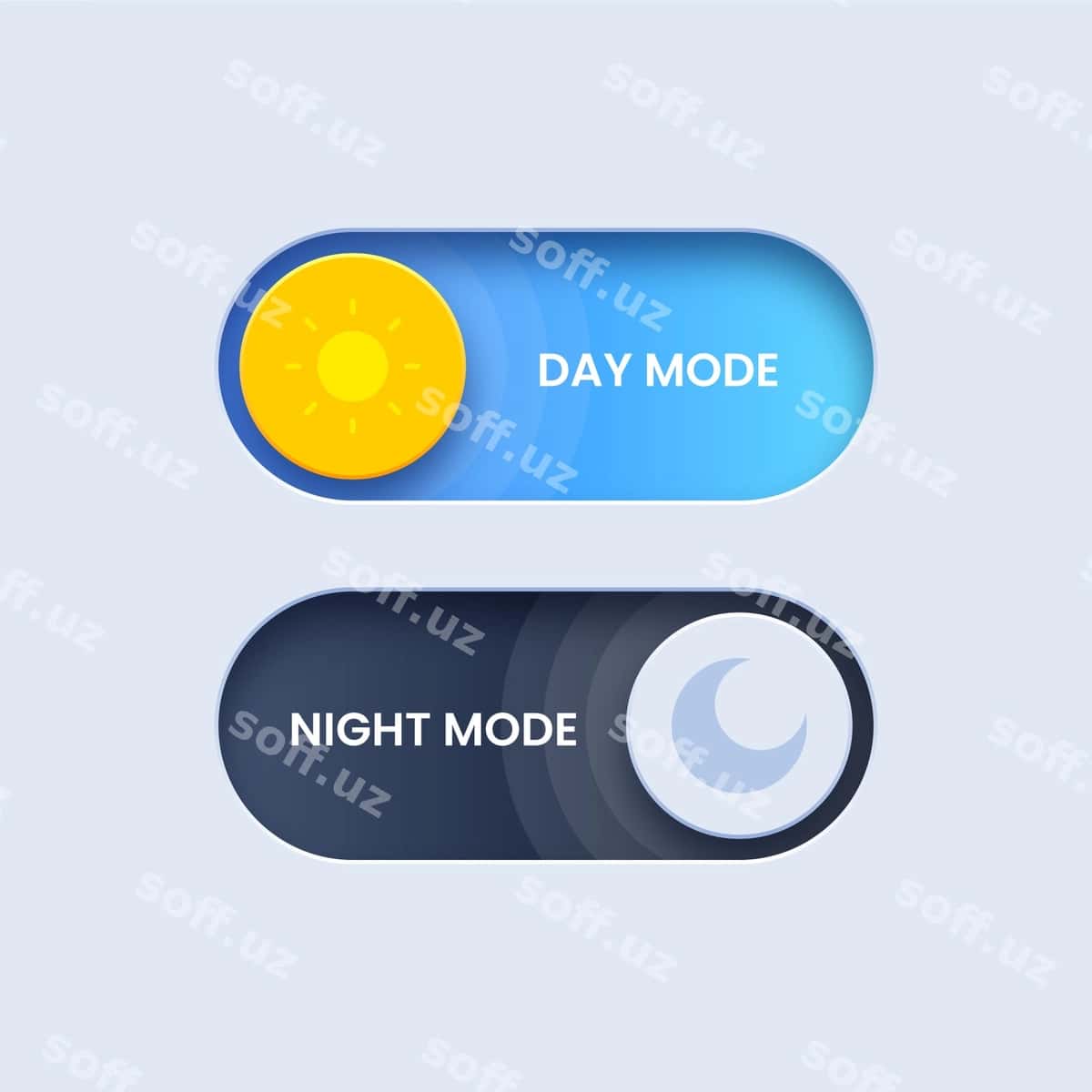 Kun kecha rejim tugmalari | Day night mode buttons 1